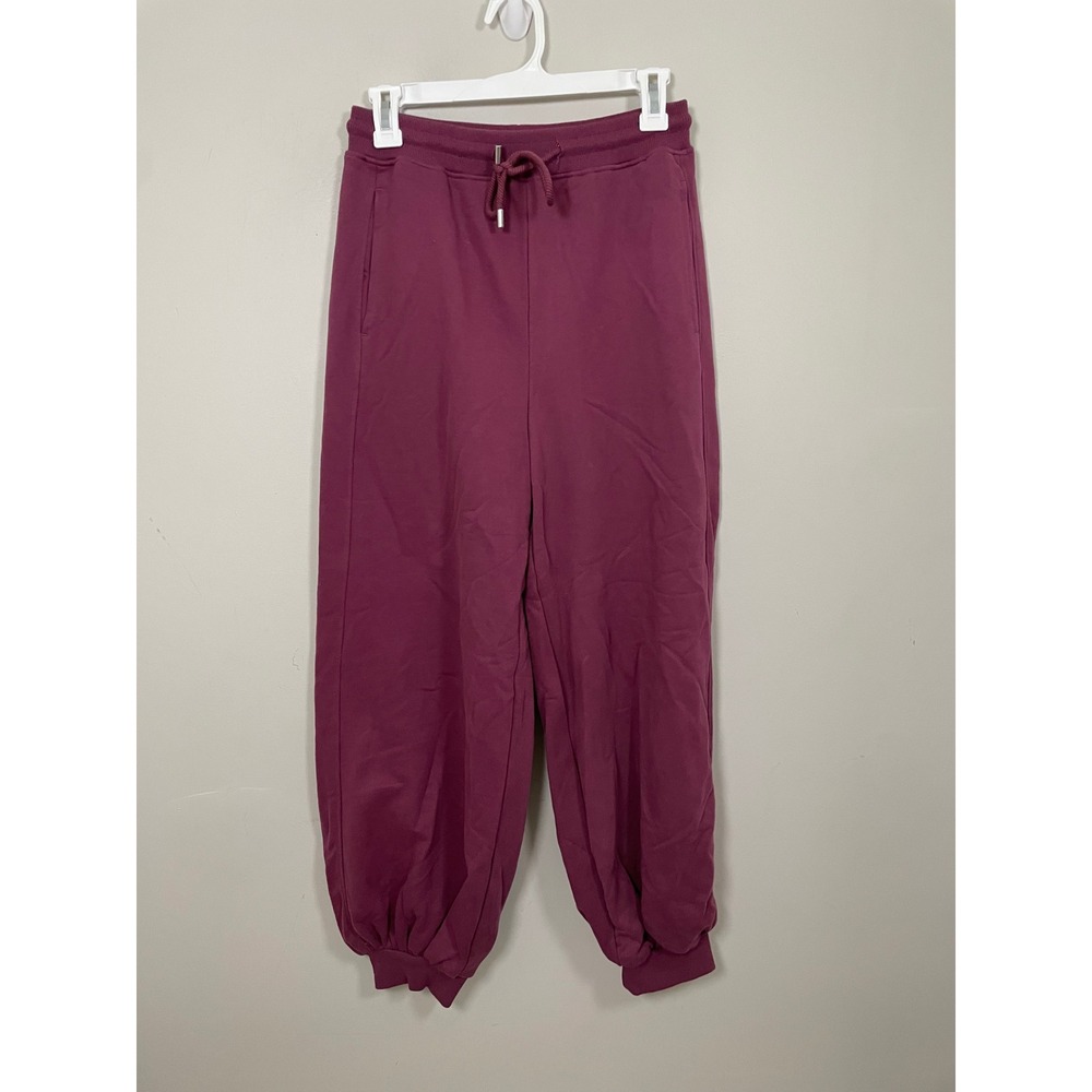 NWT Nap Loungewear Balloon Leg Sweatpant‎ Jogger in Maroon Size Small